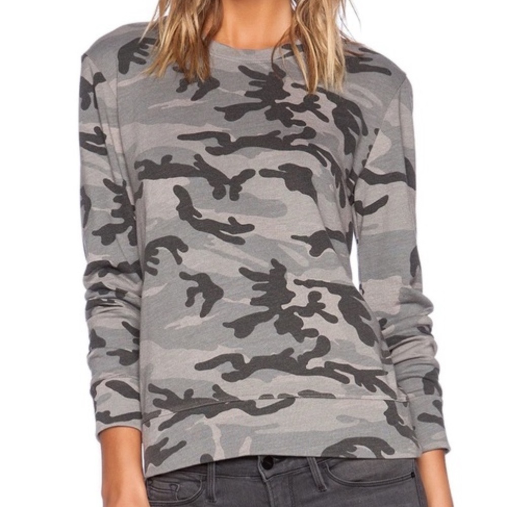 Sundry Camo Pullover Sweatshirt - Picture 9 of 9